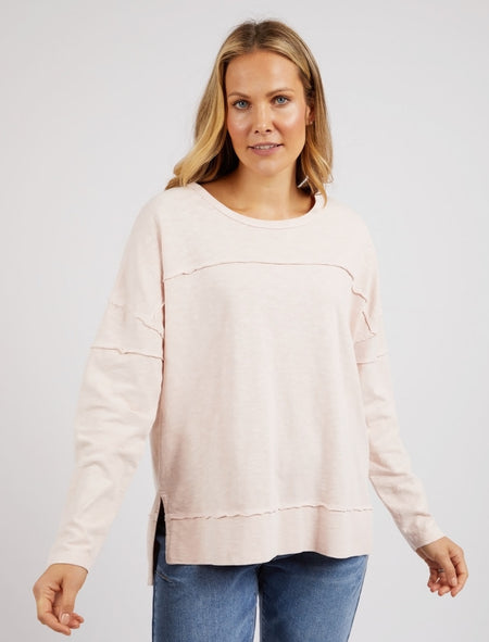 Paula Ryan Cabled Sweater -Starling Blue