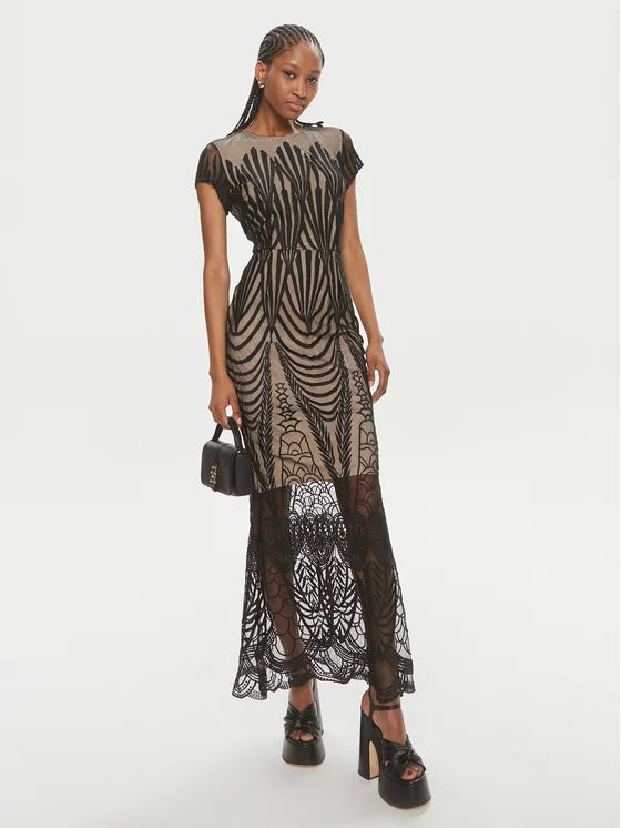 Joseph Ribkoff Trumpet Gown ROSSELLINI SHINE