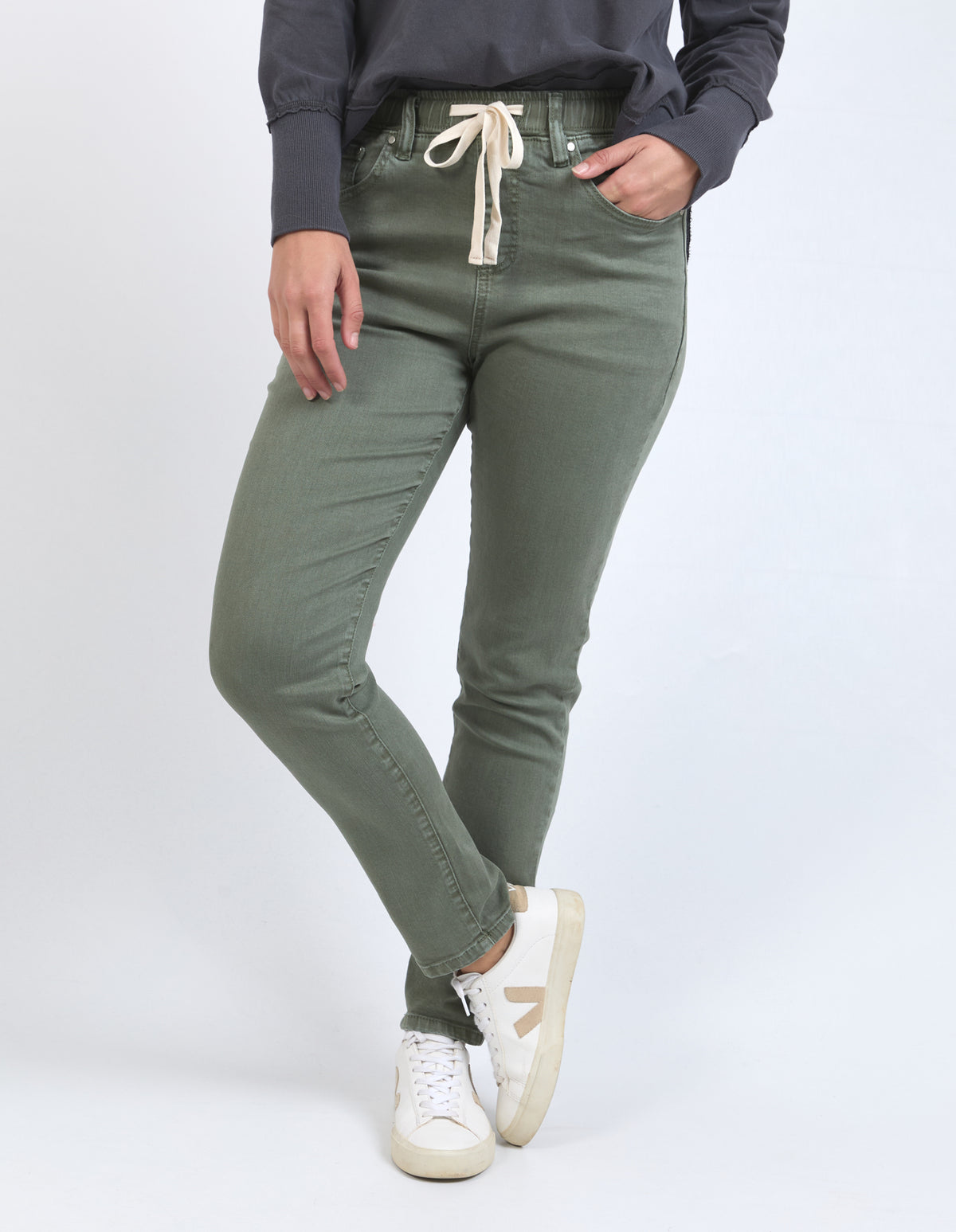 Foxwood Juliette Jogger Khaki