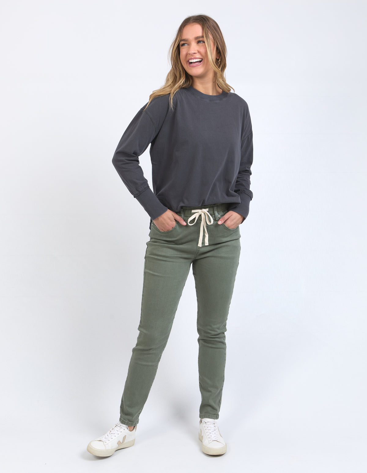 Foxwood Juliette Jogger Khaki