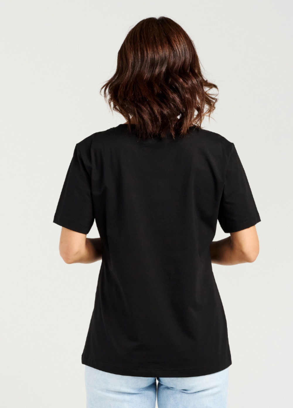 Zafina Lara T-Shirt Black