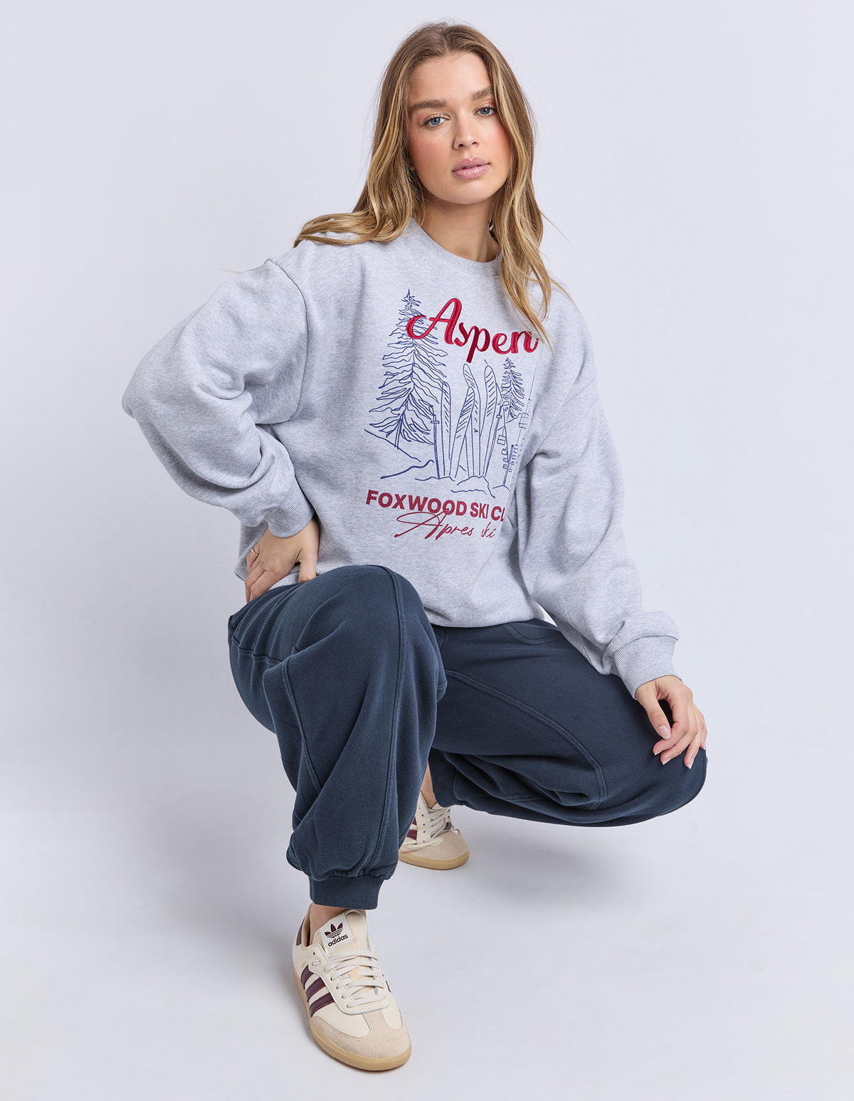 Foxwood Leo Track Pant Navy