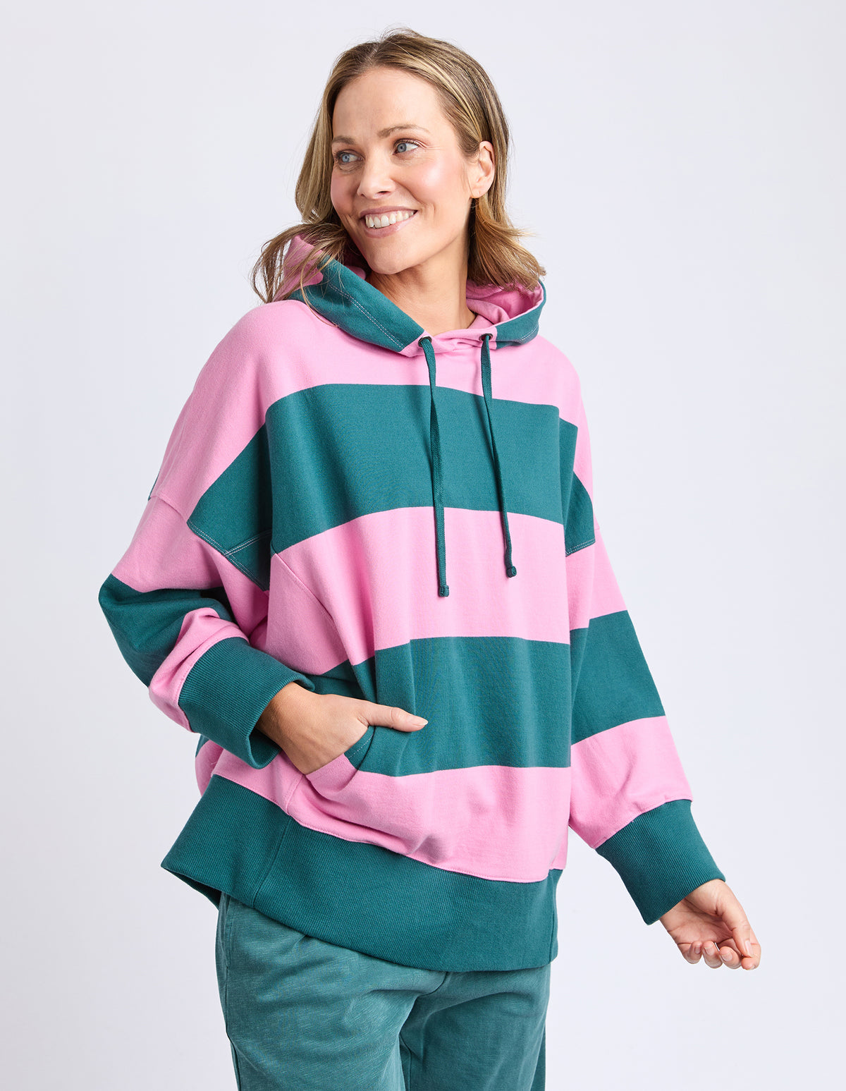 Elm Liberty Block Hoodie