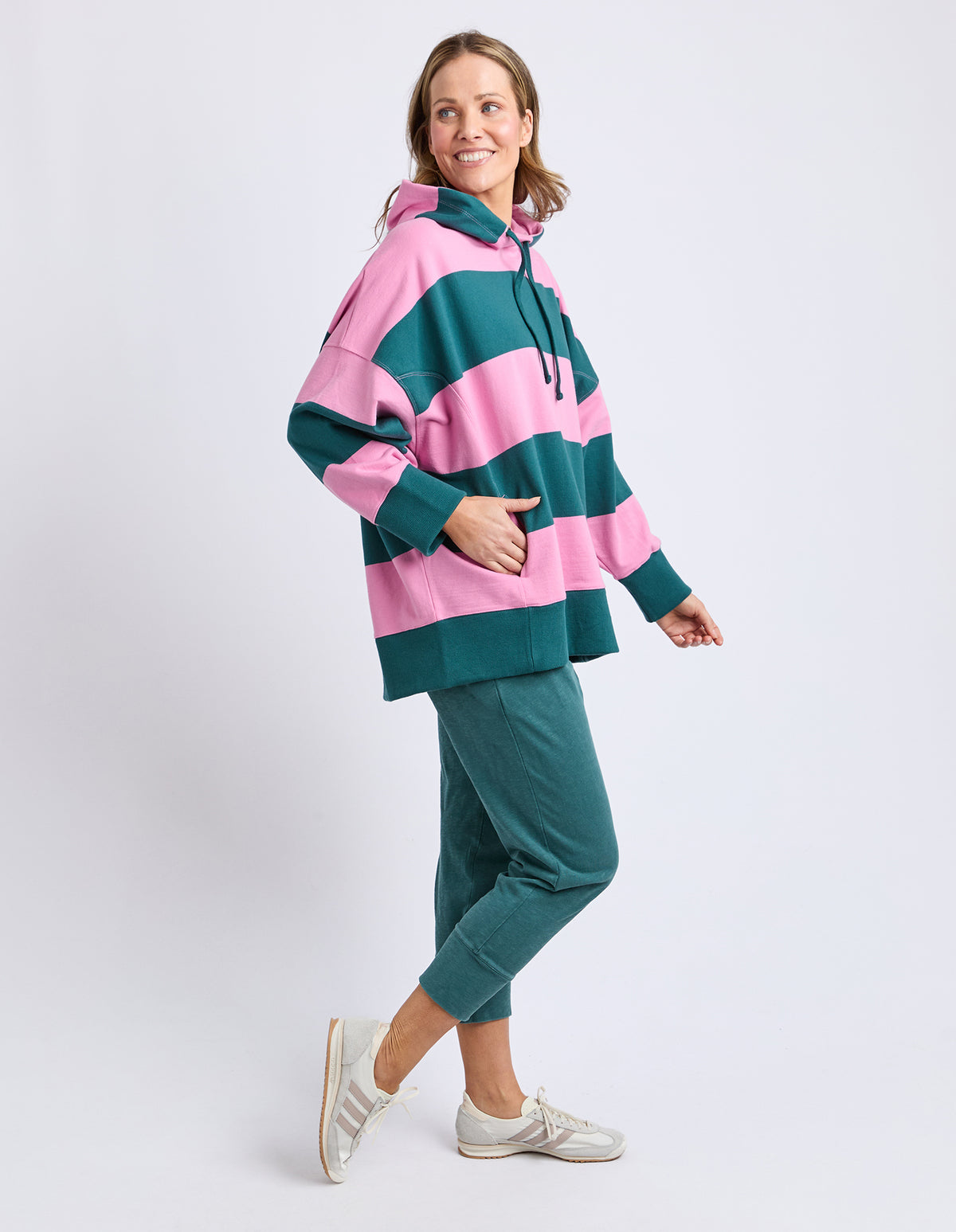 Elm Liberty Block Hoodie