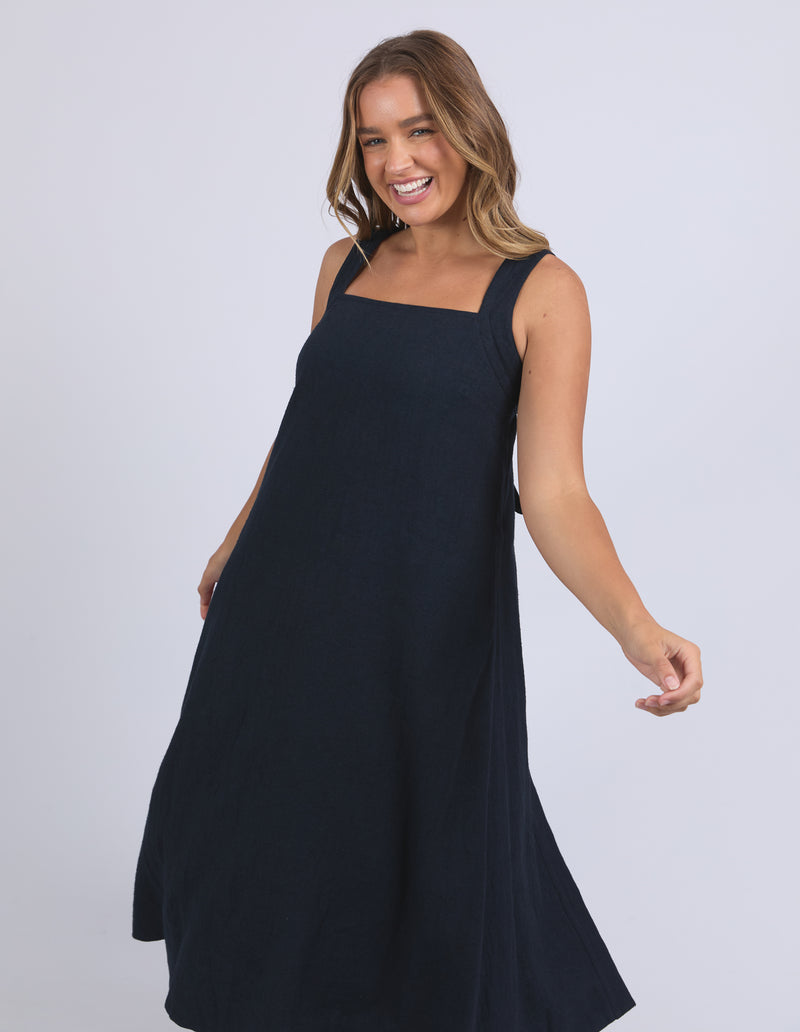 Foxwood Lourdes Dress- Navy