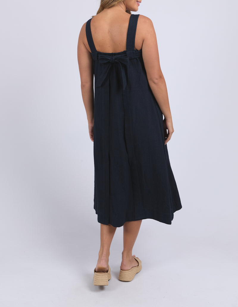 Foxwood Lourdes Dress- Navy