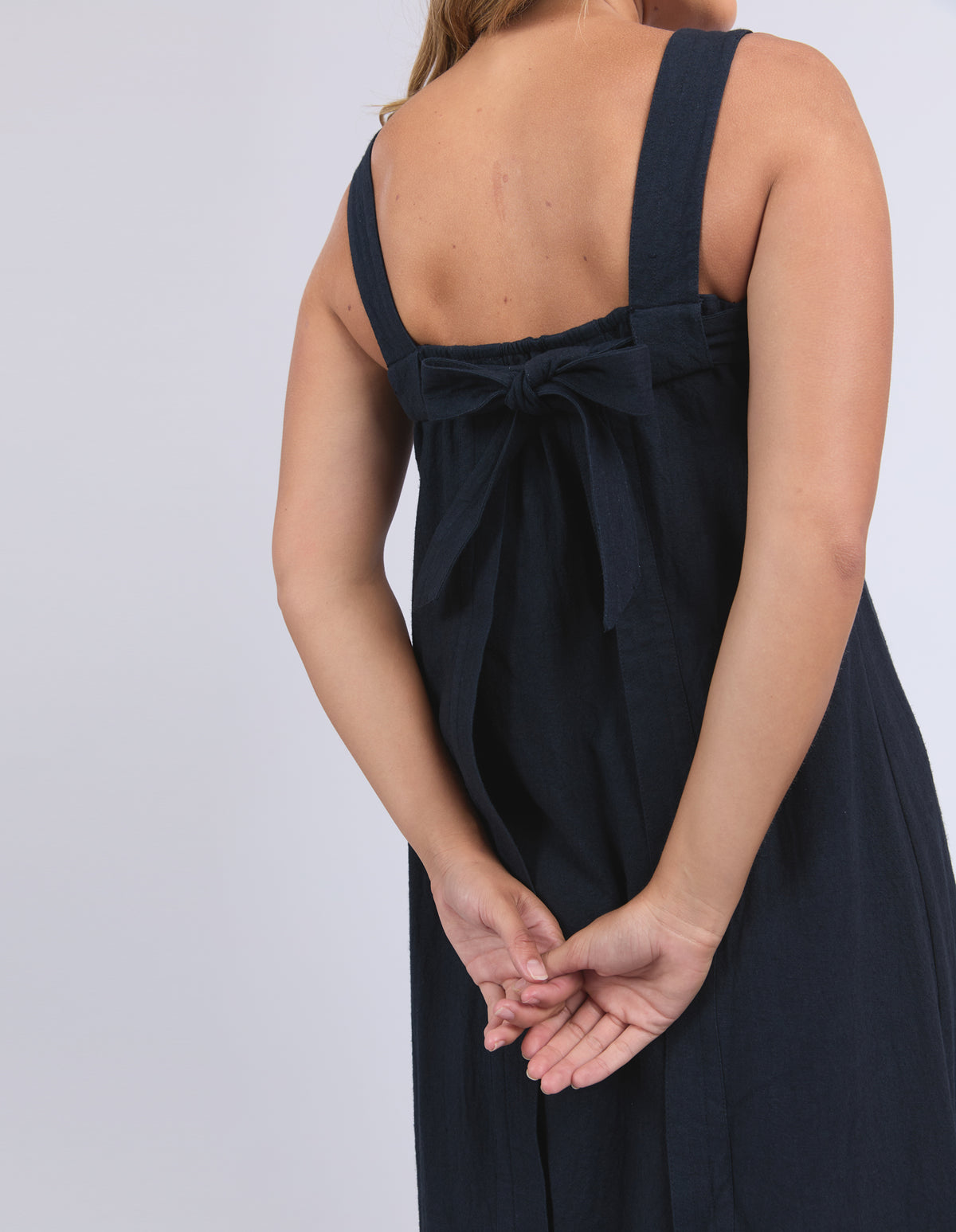 Foxwood Lourdes Dress- Navy
