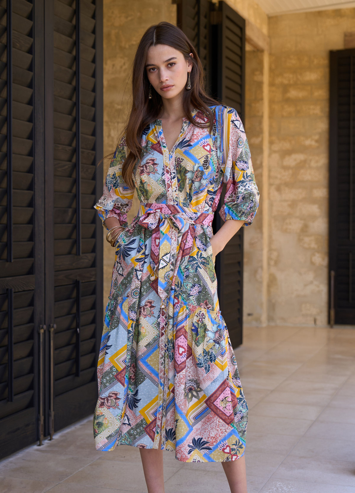 Loobie's Story Ceylon Midi Dress