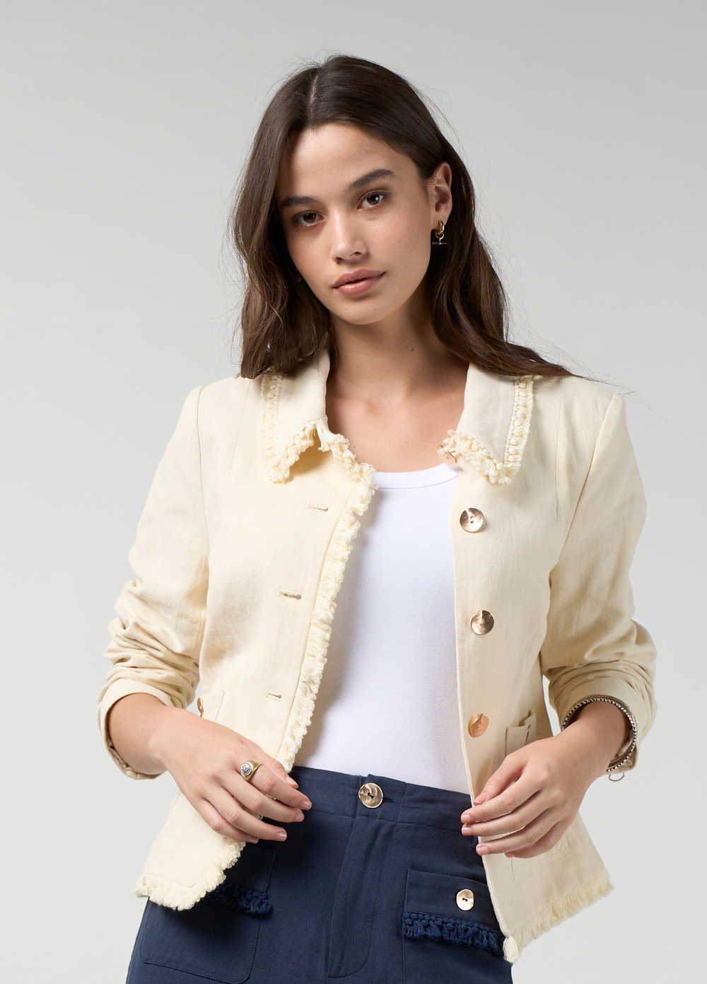Loobies Story Navi Jacket Buttermilk
