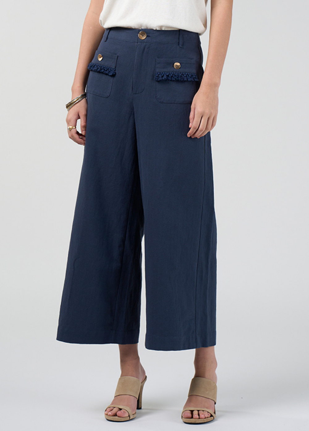 Loobies Story Navi Pants-Indigo