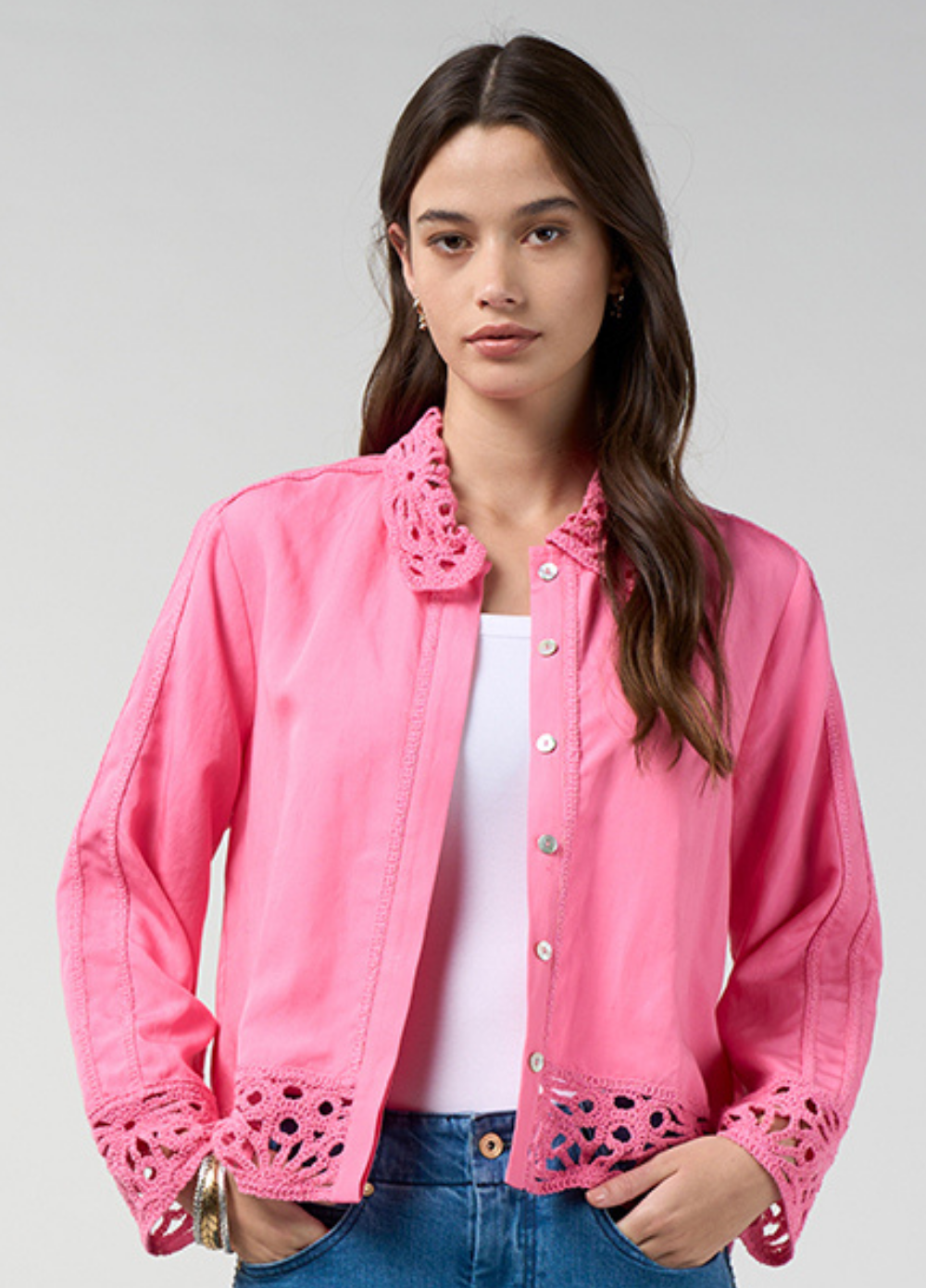 Loobies Story Meera Jacket Rose