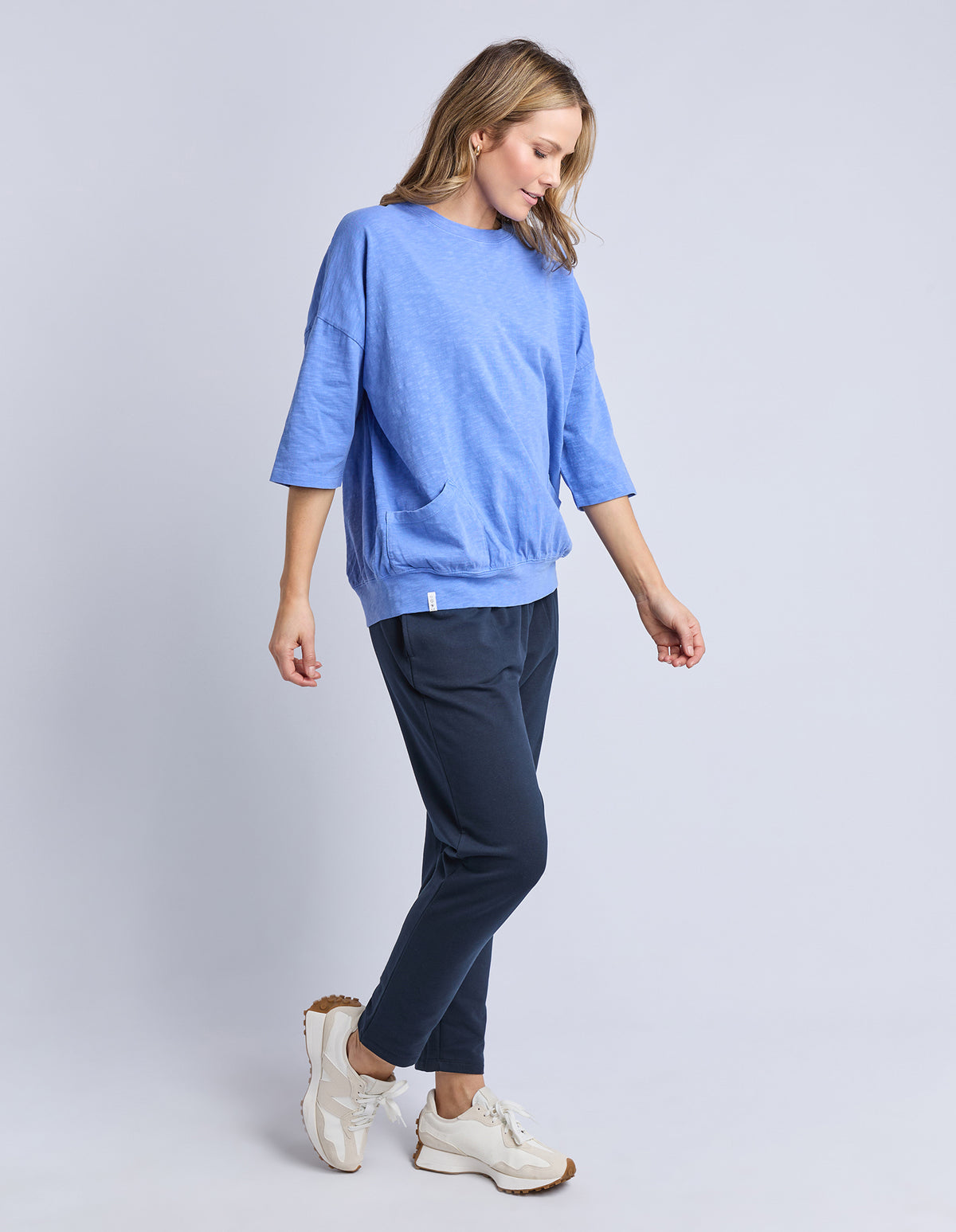 Elm Mazie Sweat Cornflower