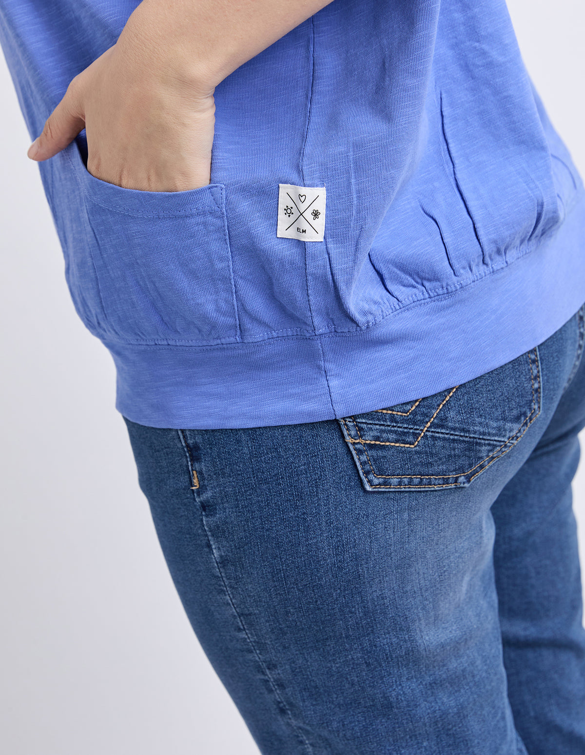 Elm Mazie Sweat Cornflower