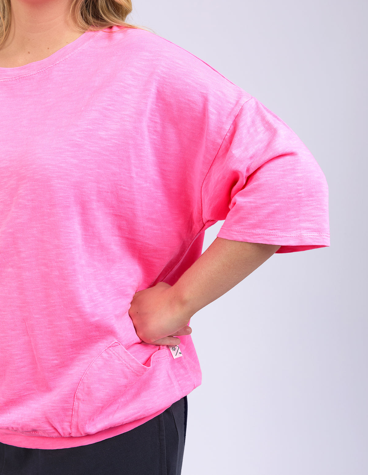 Elm Mazie Sweat Neon Pink