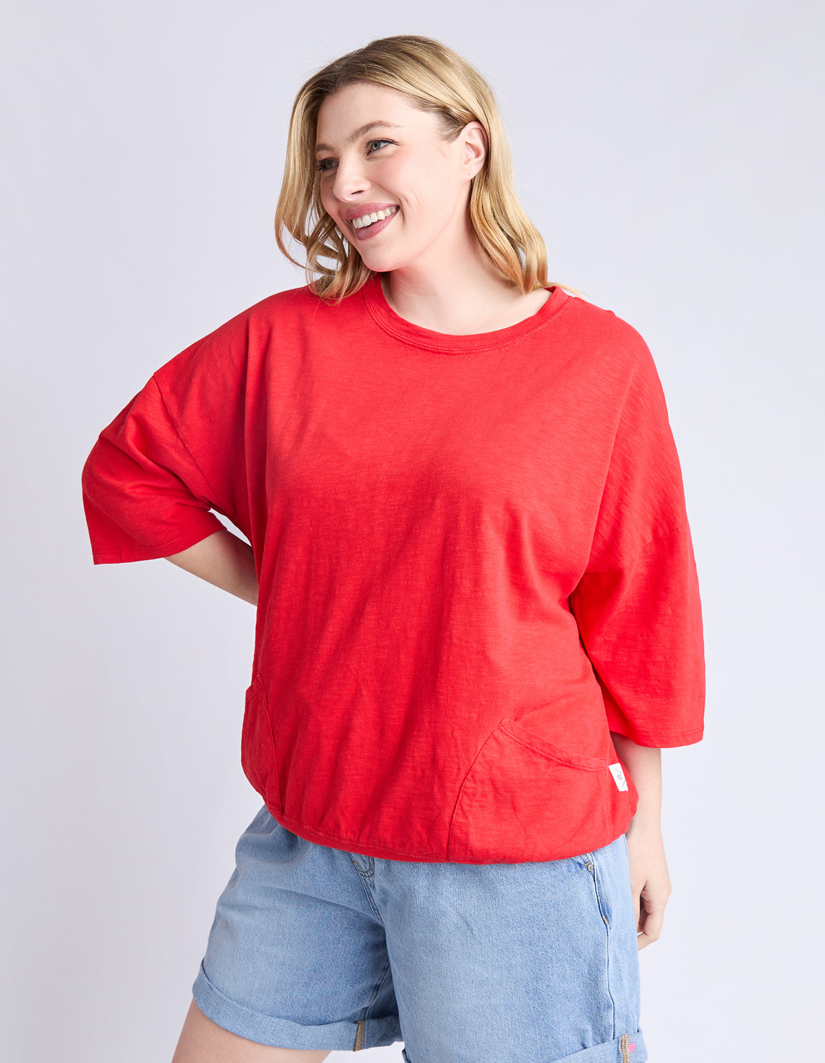 Elm Mazie Sweat Poppy