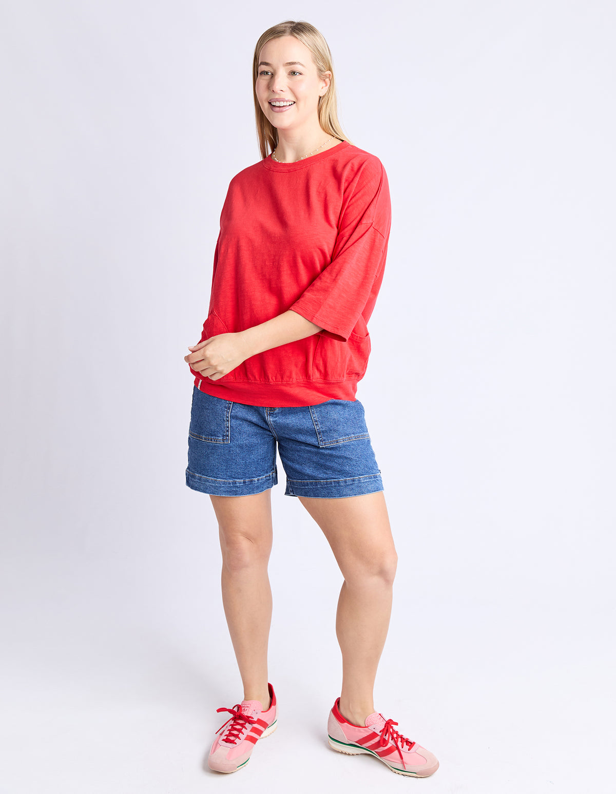 Elm Mazie Sweat Poppy