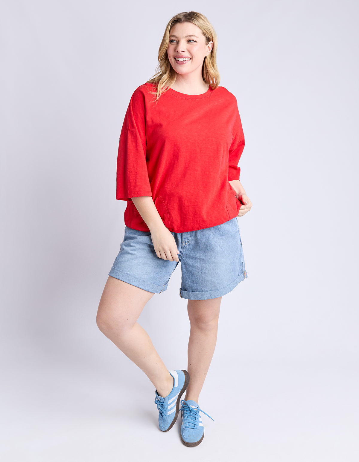 Elm Mazie Sweat Poppy