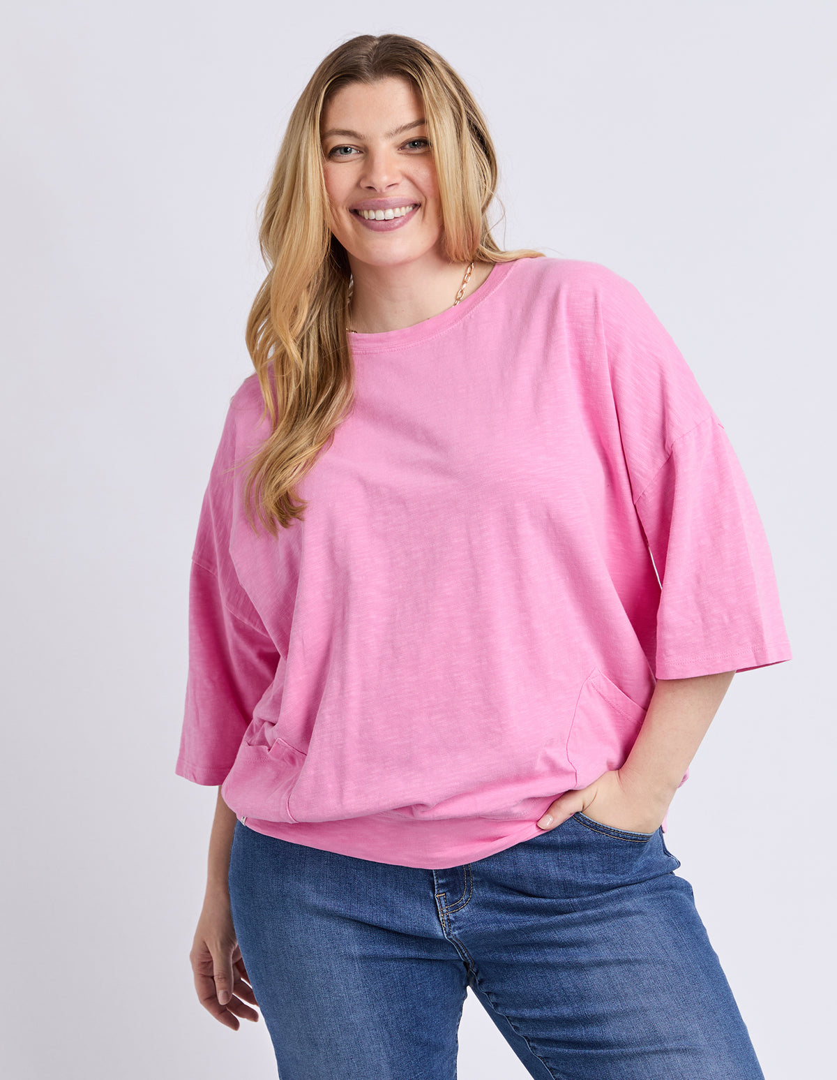 Elm Mazie Sweat Pretty Pink