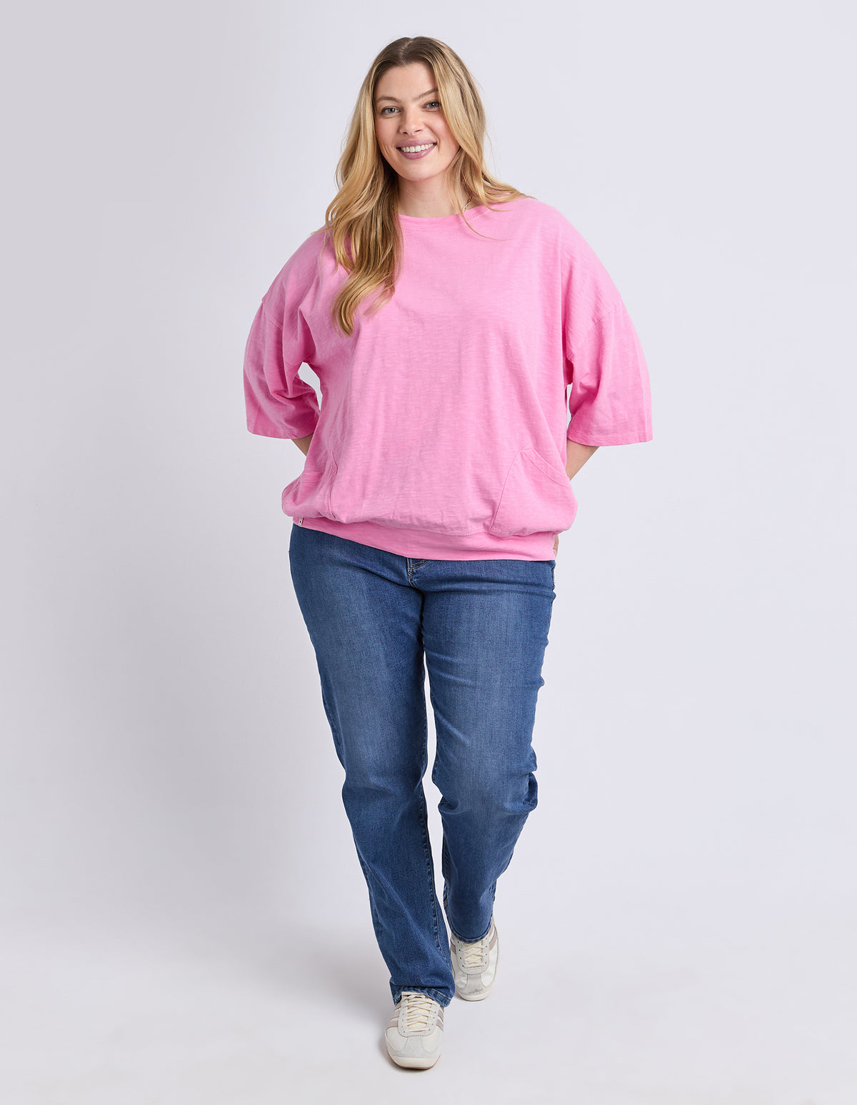 Elm Mazie Sweat Pretty Pink