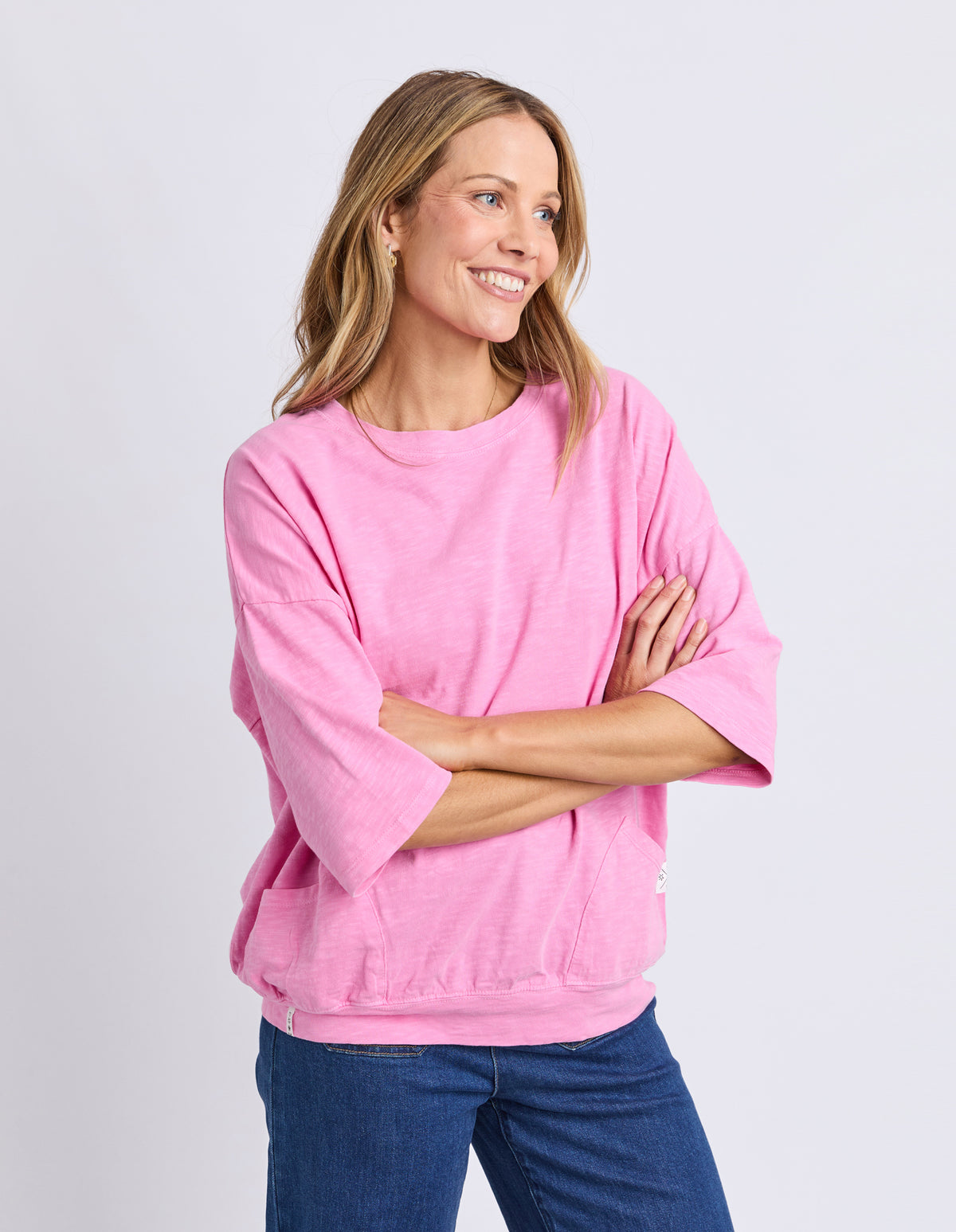 Elm Mazie Sweat Pretty Pink