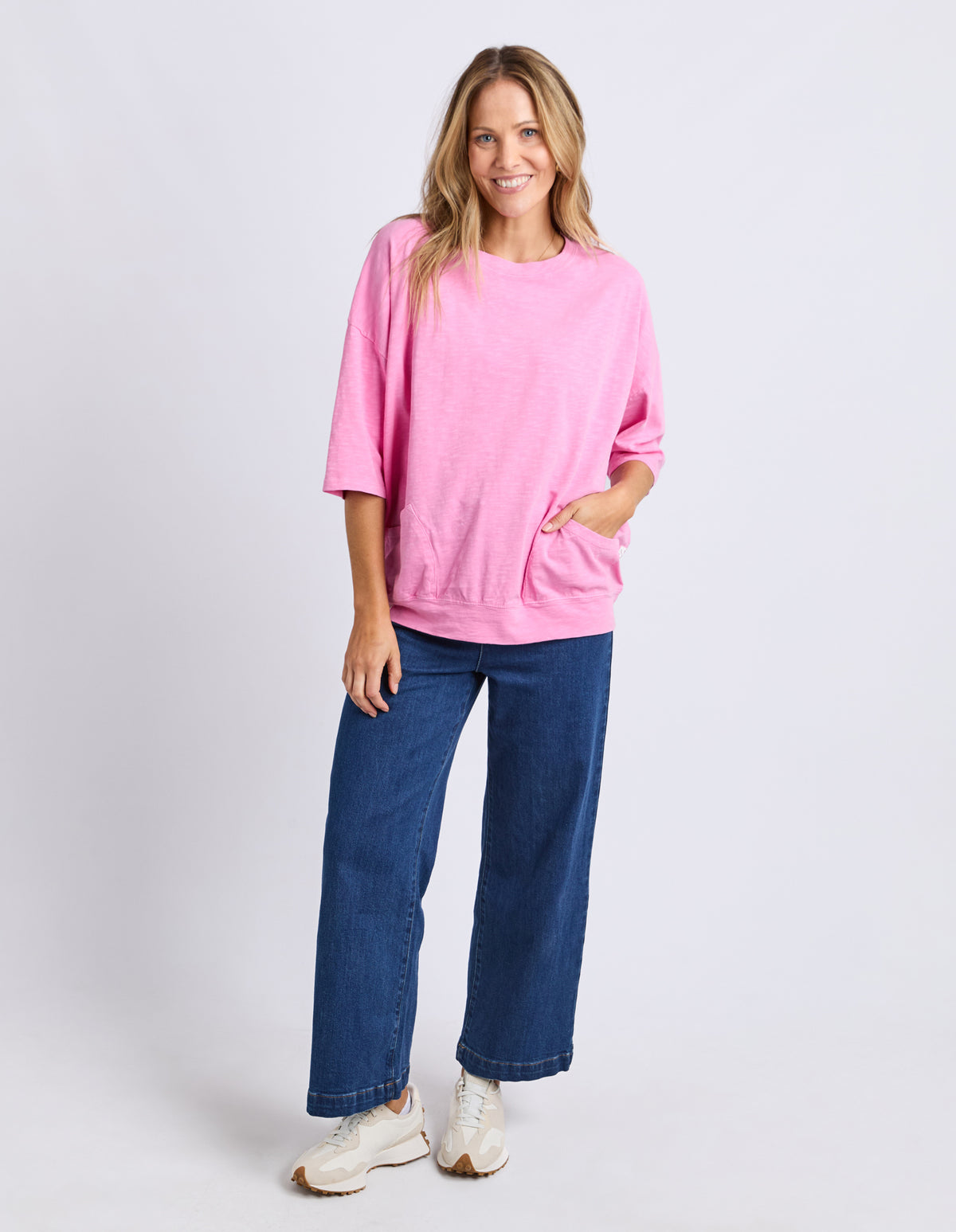 Elm Mazie Sweat Pretty Pink