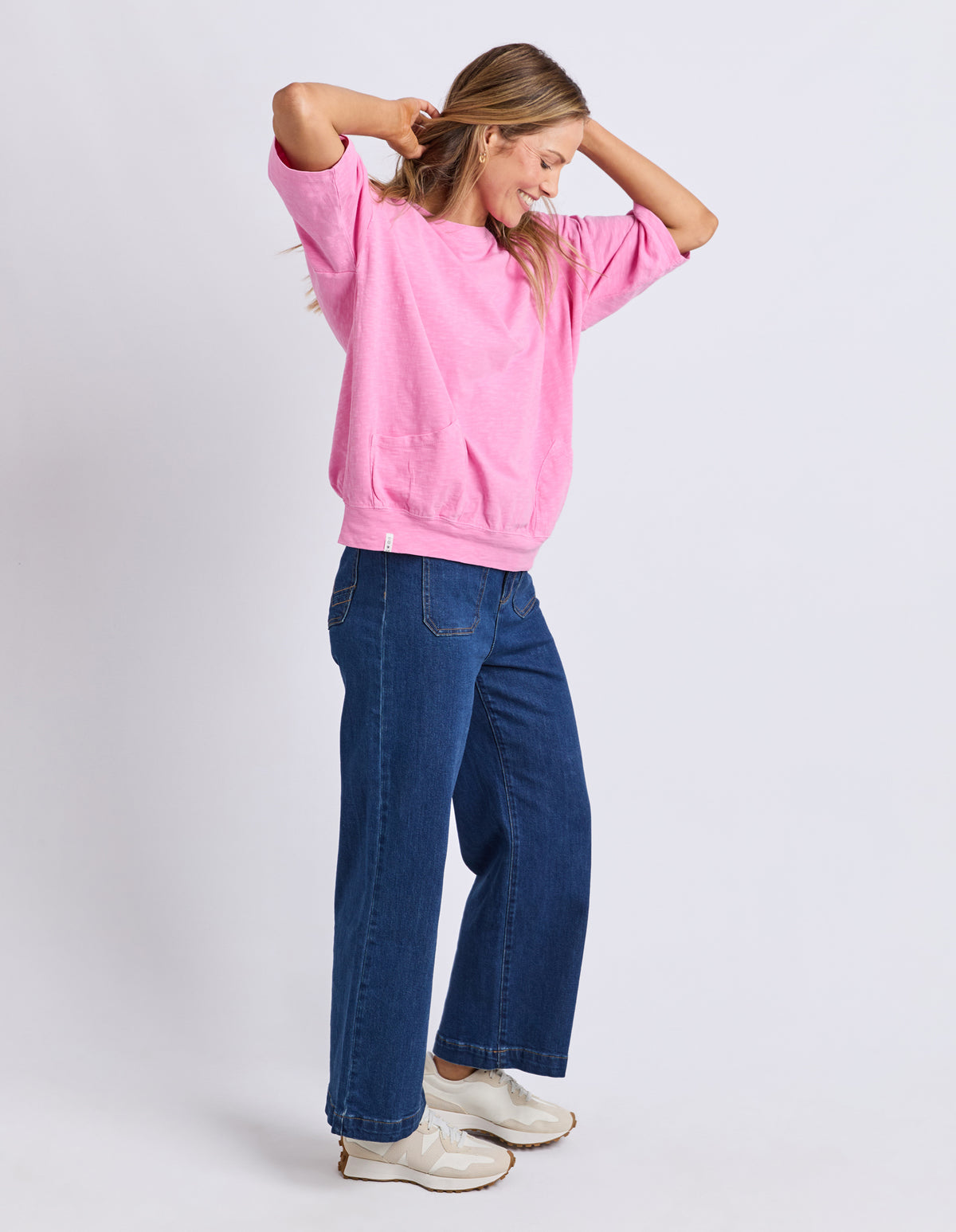 Elm Mazie Sweat Pretty Pink