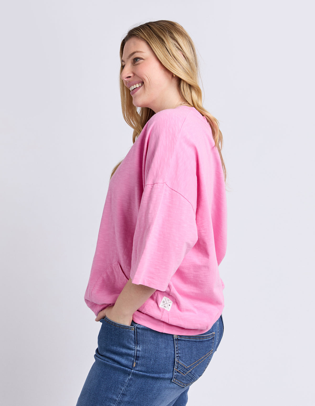 Elm Mazie Sweat Pretty Pink