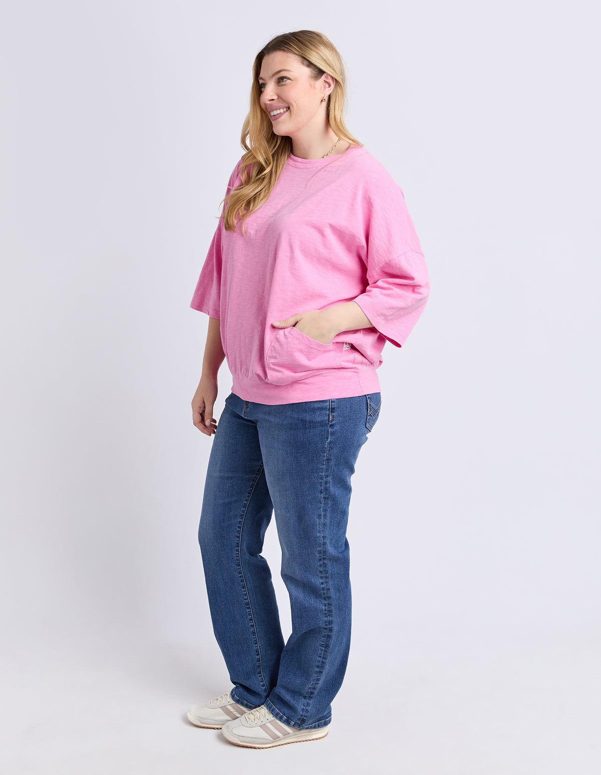 Elm Mazie Sweat Pretty Pink