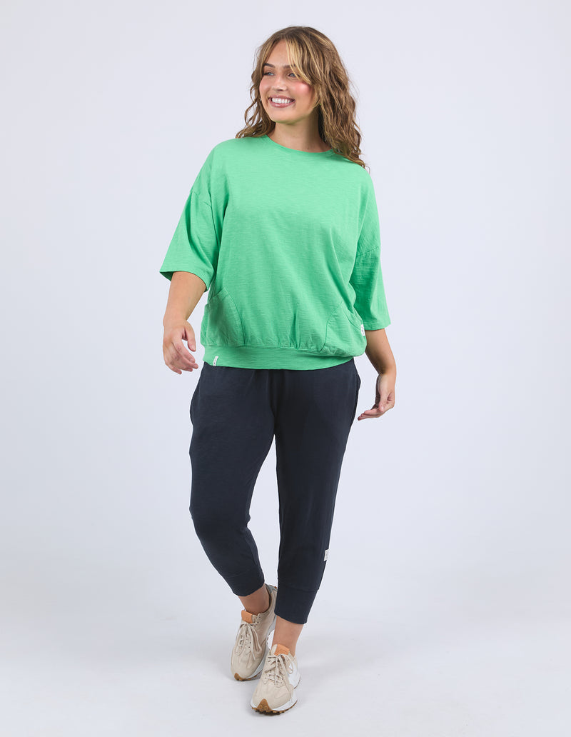 Elm Mazie Sweat Spring Green