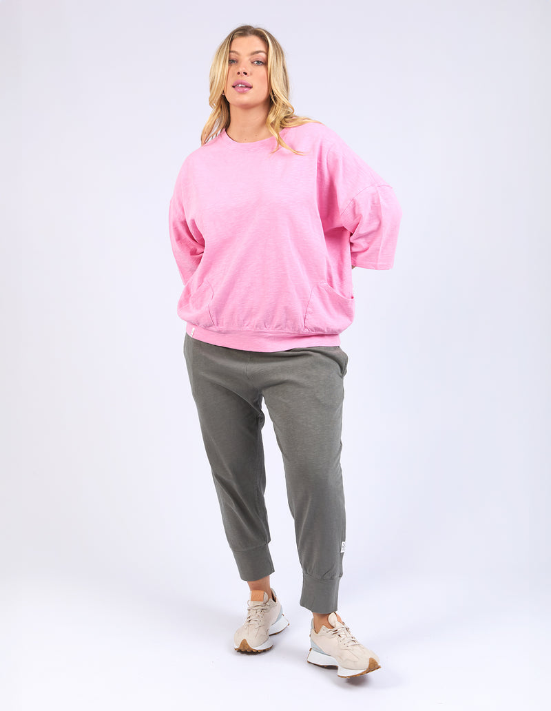 Elm Mazie Sweat Strawberry