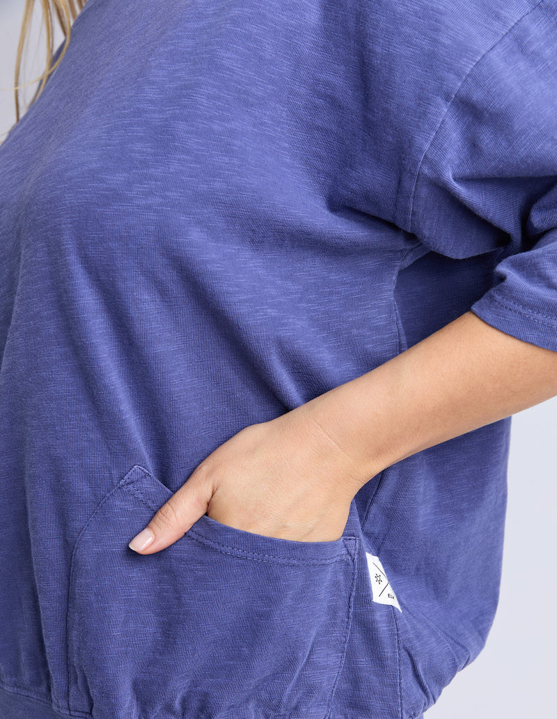 Elm Mazie Sweat Vintage Blue