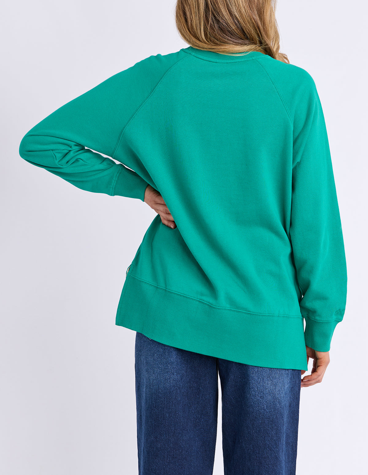 Elm Melbourne Crew Virdis Green