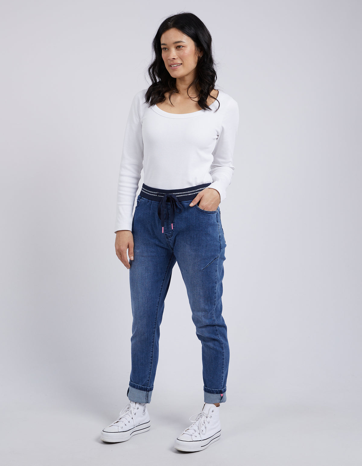 Elm Melody Jogger - Dusty Blue