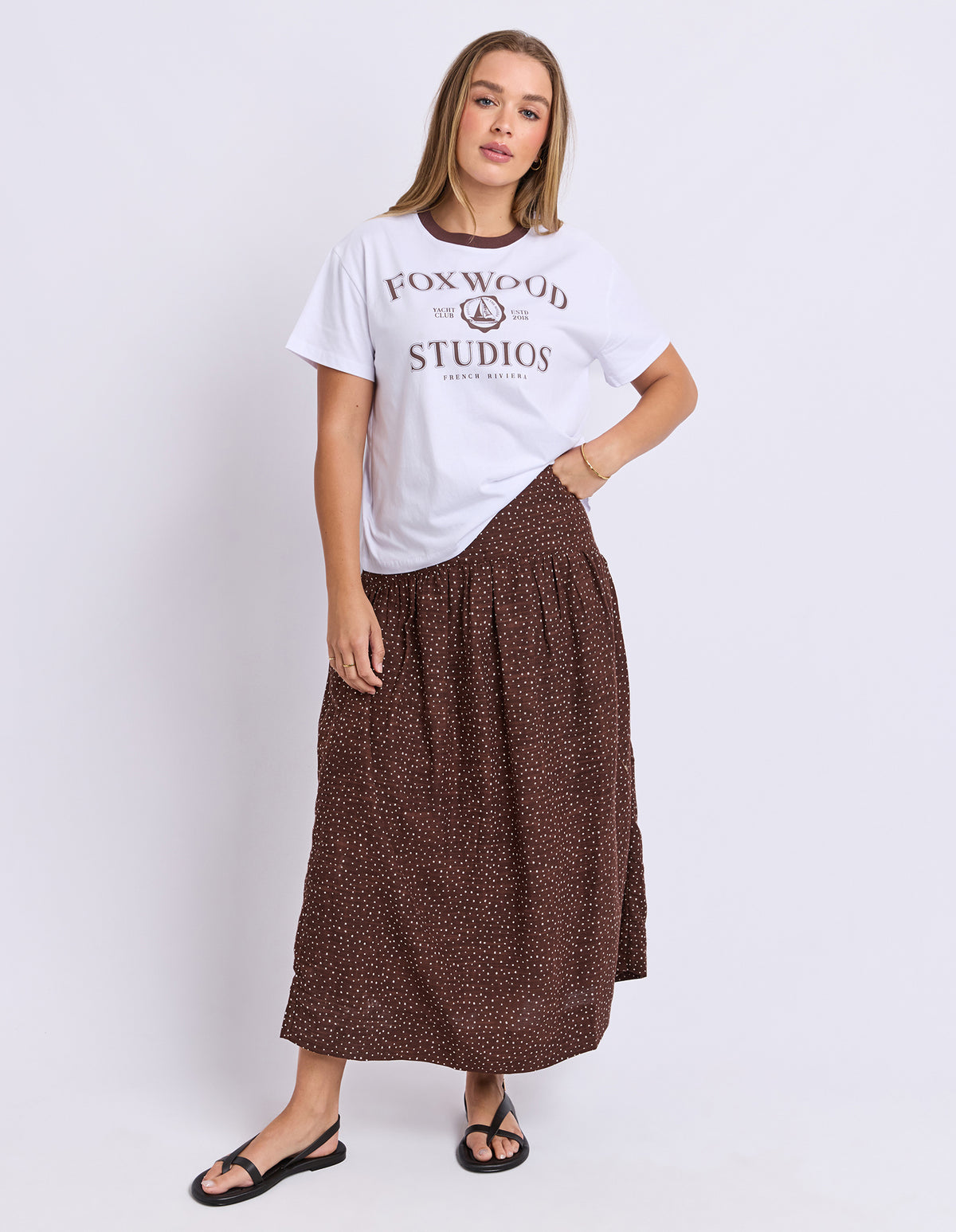 Foxwood Mirage Tee - White