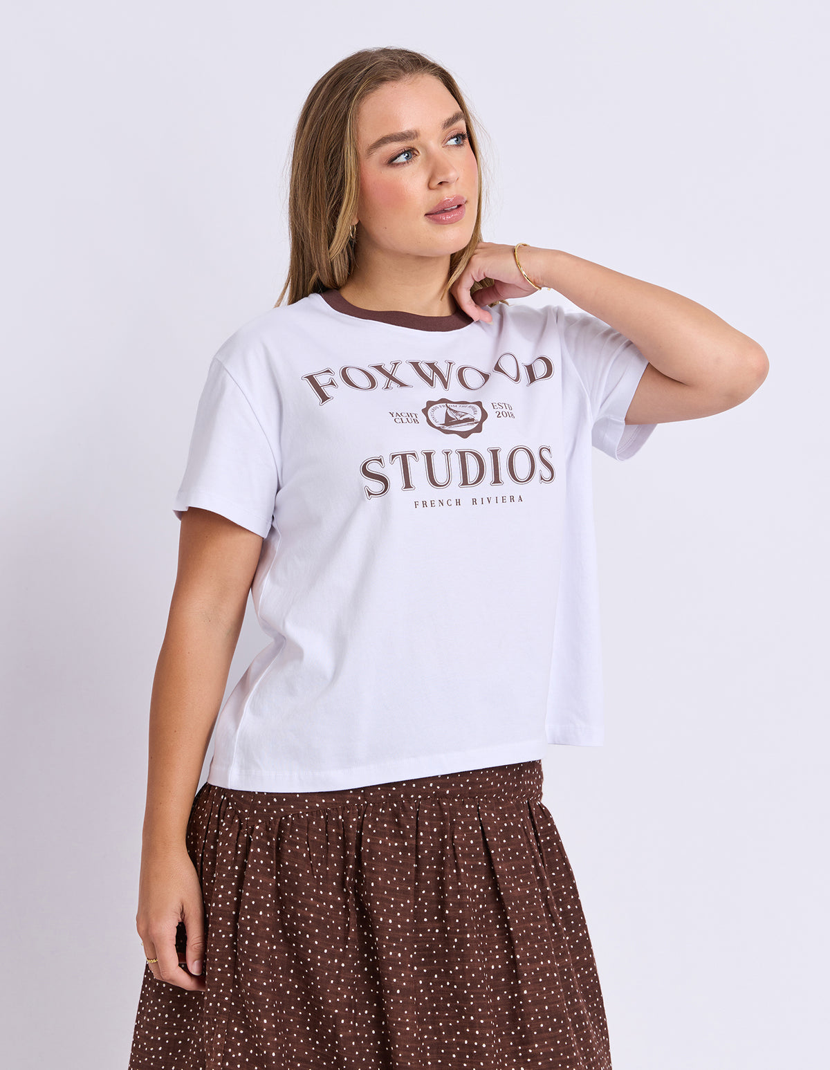 Foxwood Mirage Tee - White