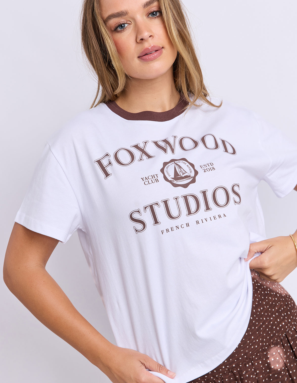 Foxwood Mirage Tee - White