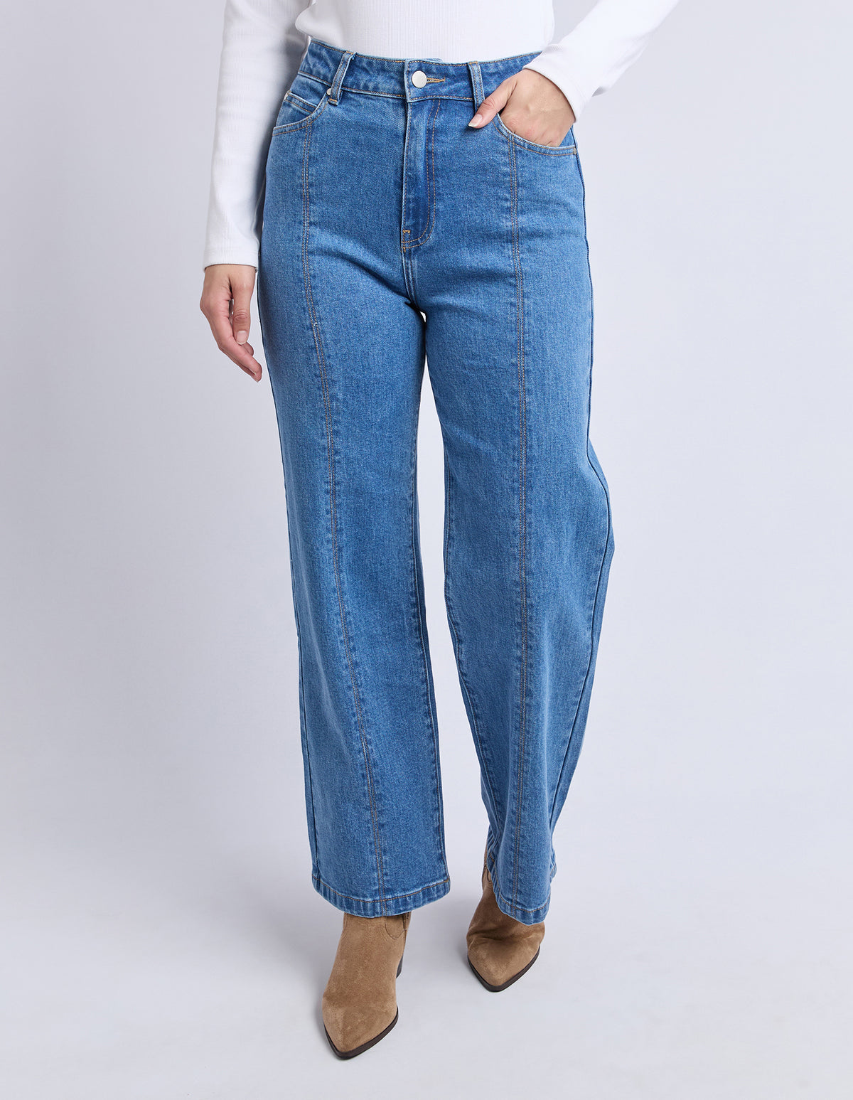 Foxwood Monty Jean Mid Blue