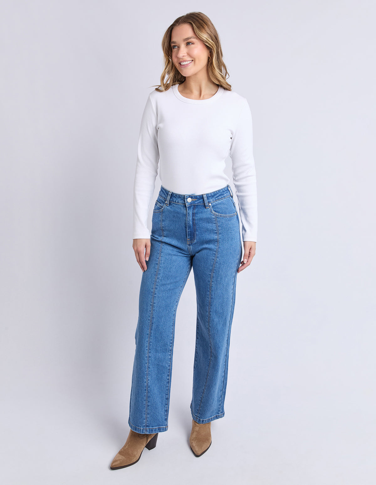 Foxwood Monty Jean Mid Blue