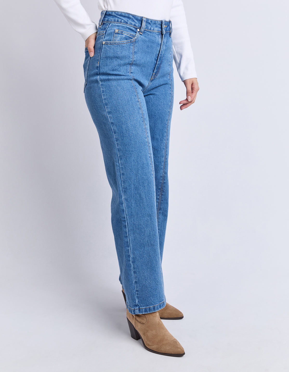 Foxwood Monty Jean Mid Blue