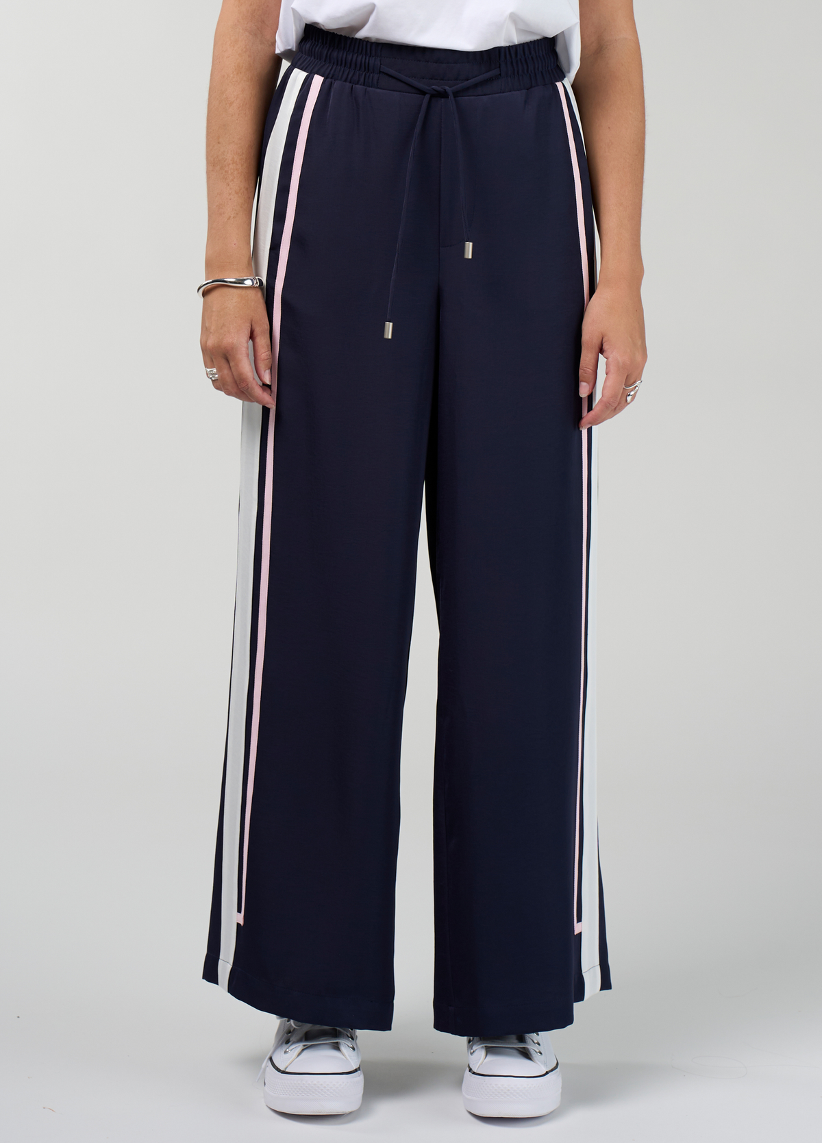 Madly Sweetly Contour Pant Navy-White