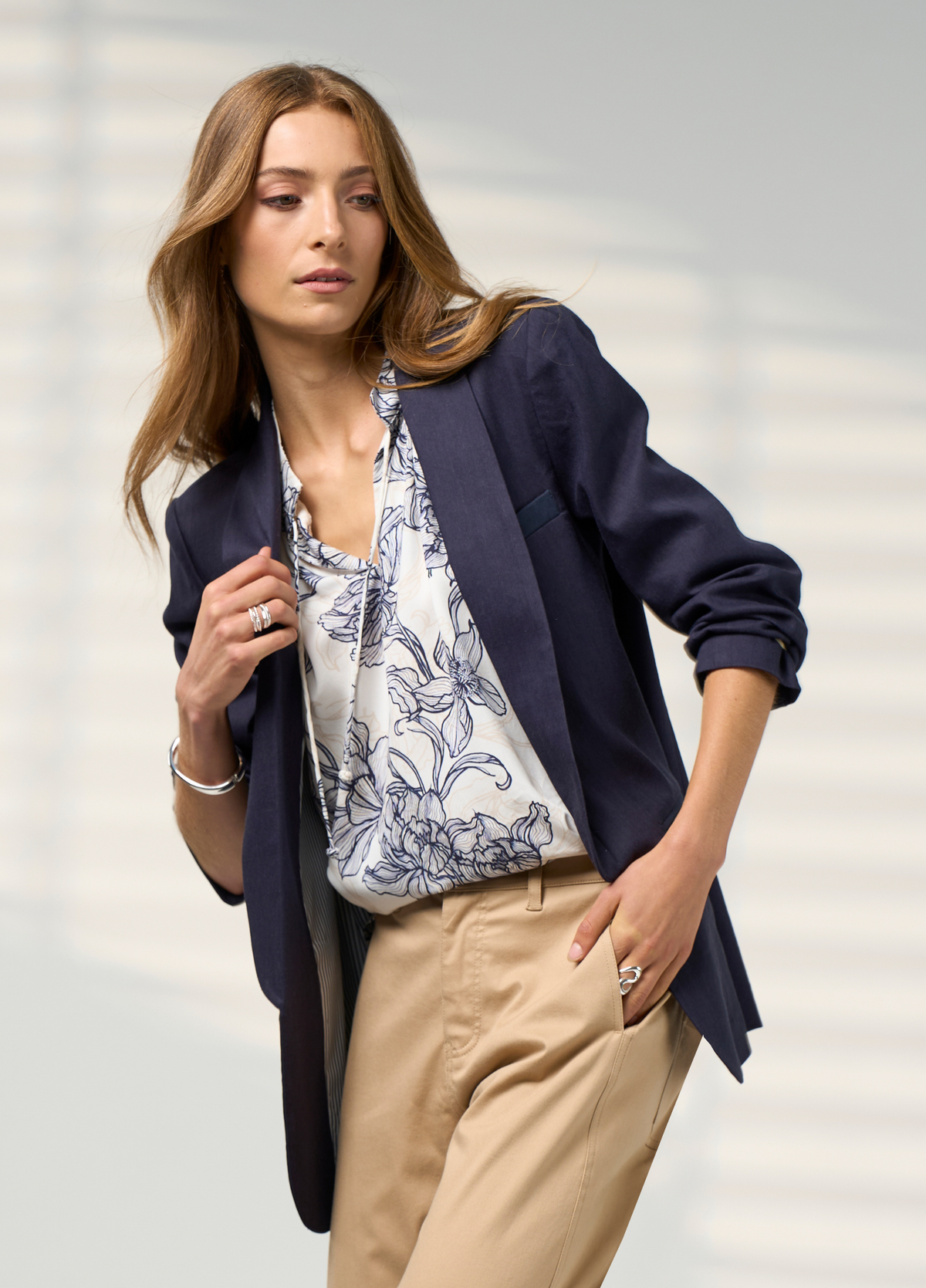 Madly Sweetly Trailblazer Jacket Navy