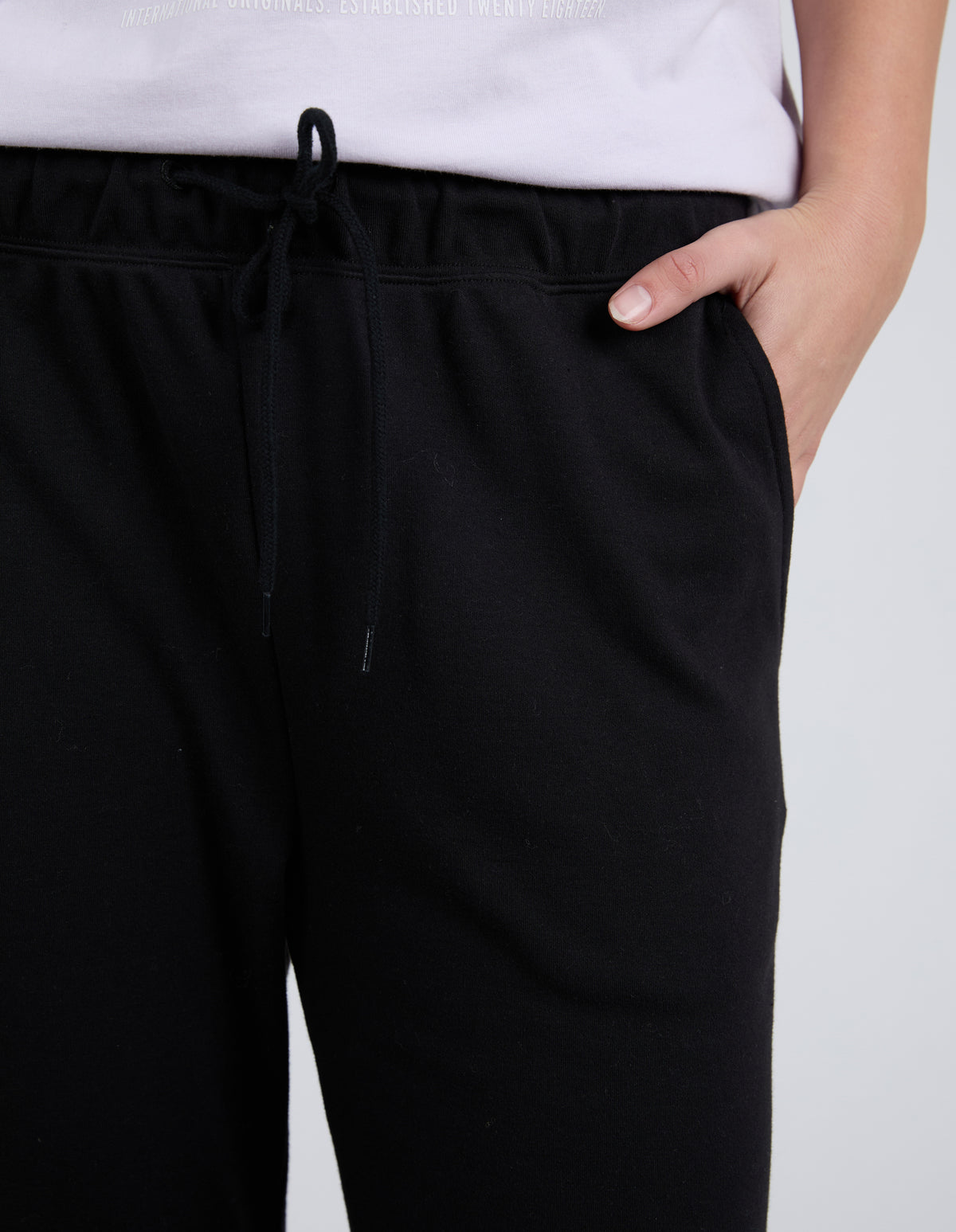 Foxwood  Phoenix Track Pant - Black