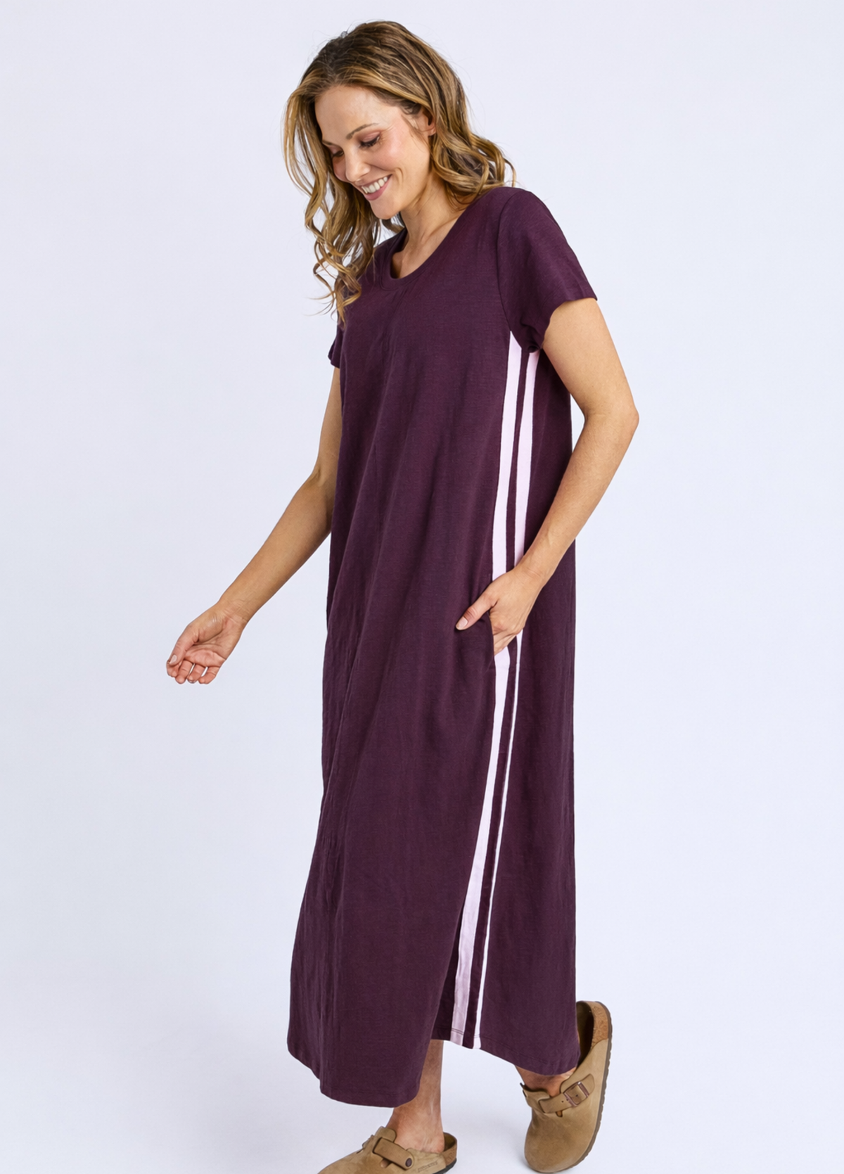 Foxwood Recovery Dress Plum