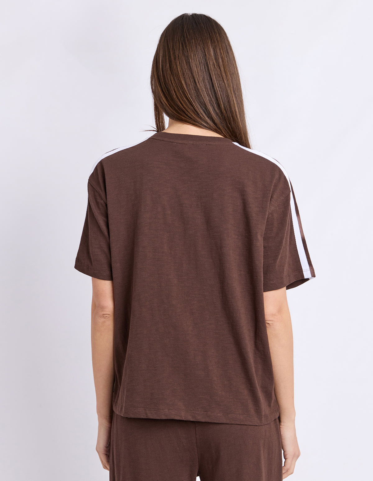 Foxwood Power Tee Chocolate