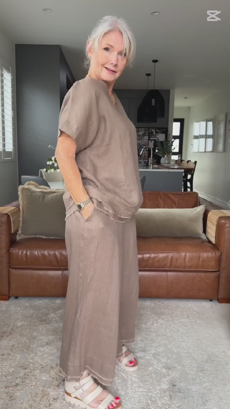 Lemon Tree Nicole Pant - Mocha