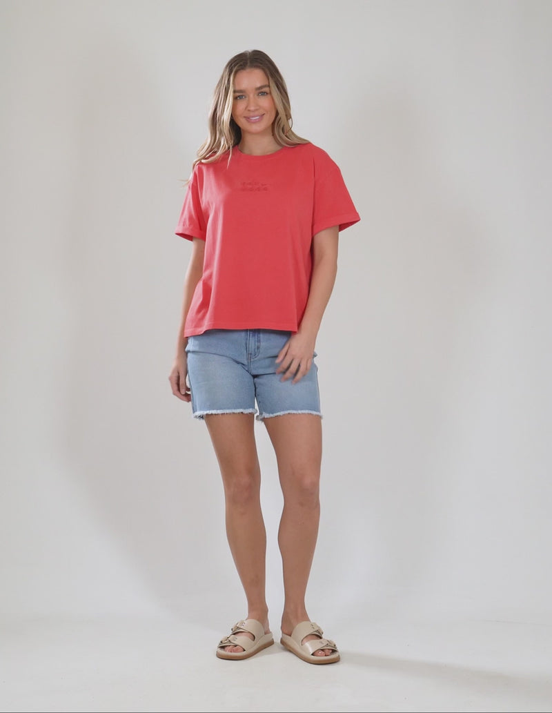 Foxwood Huntleigh Tee Crimson