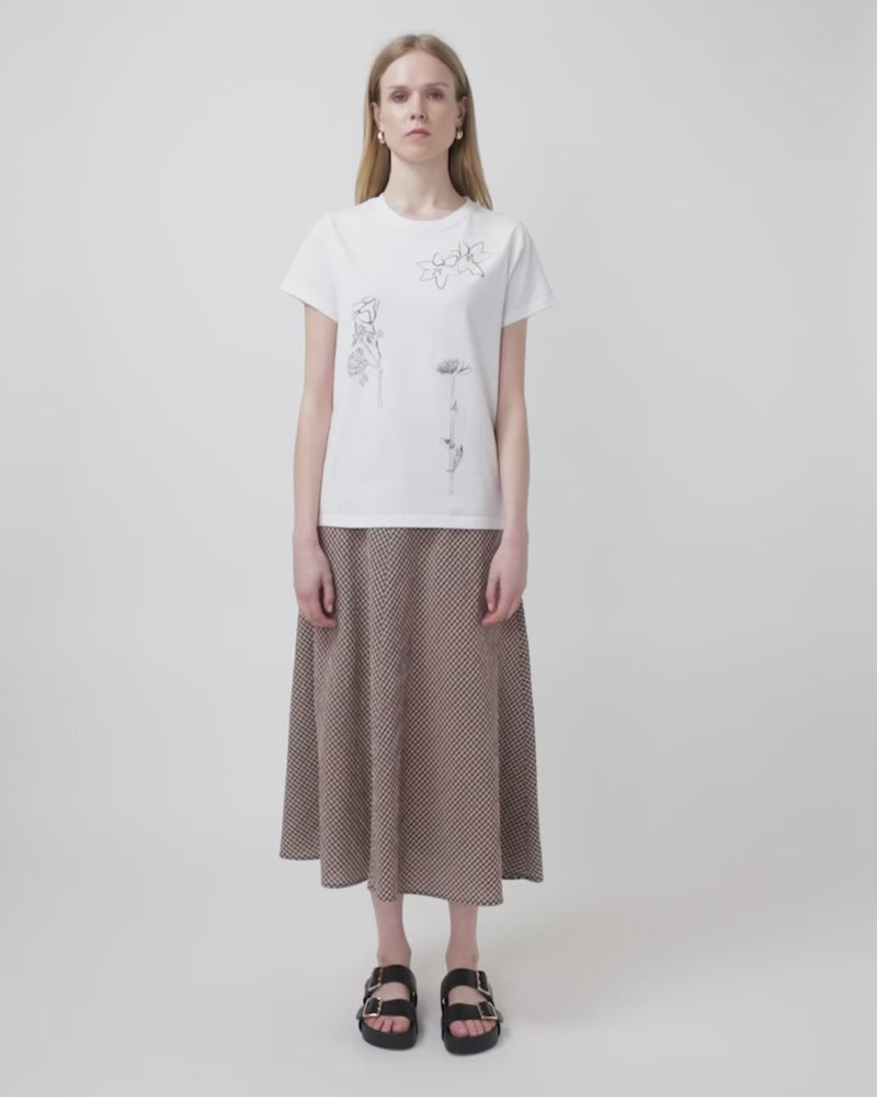 Kate Sylvester Sketches T-Shirt White