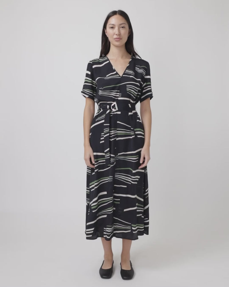 Kate Sylvester Ali Dress Charcoal