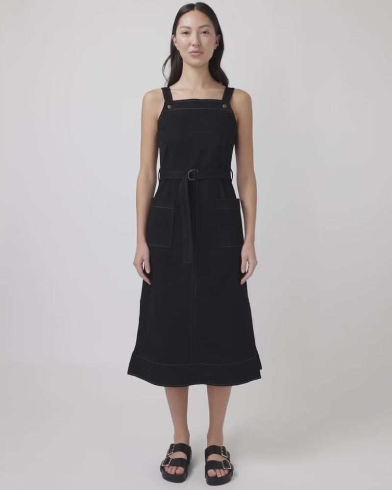 Sylvester Utility Dress Black