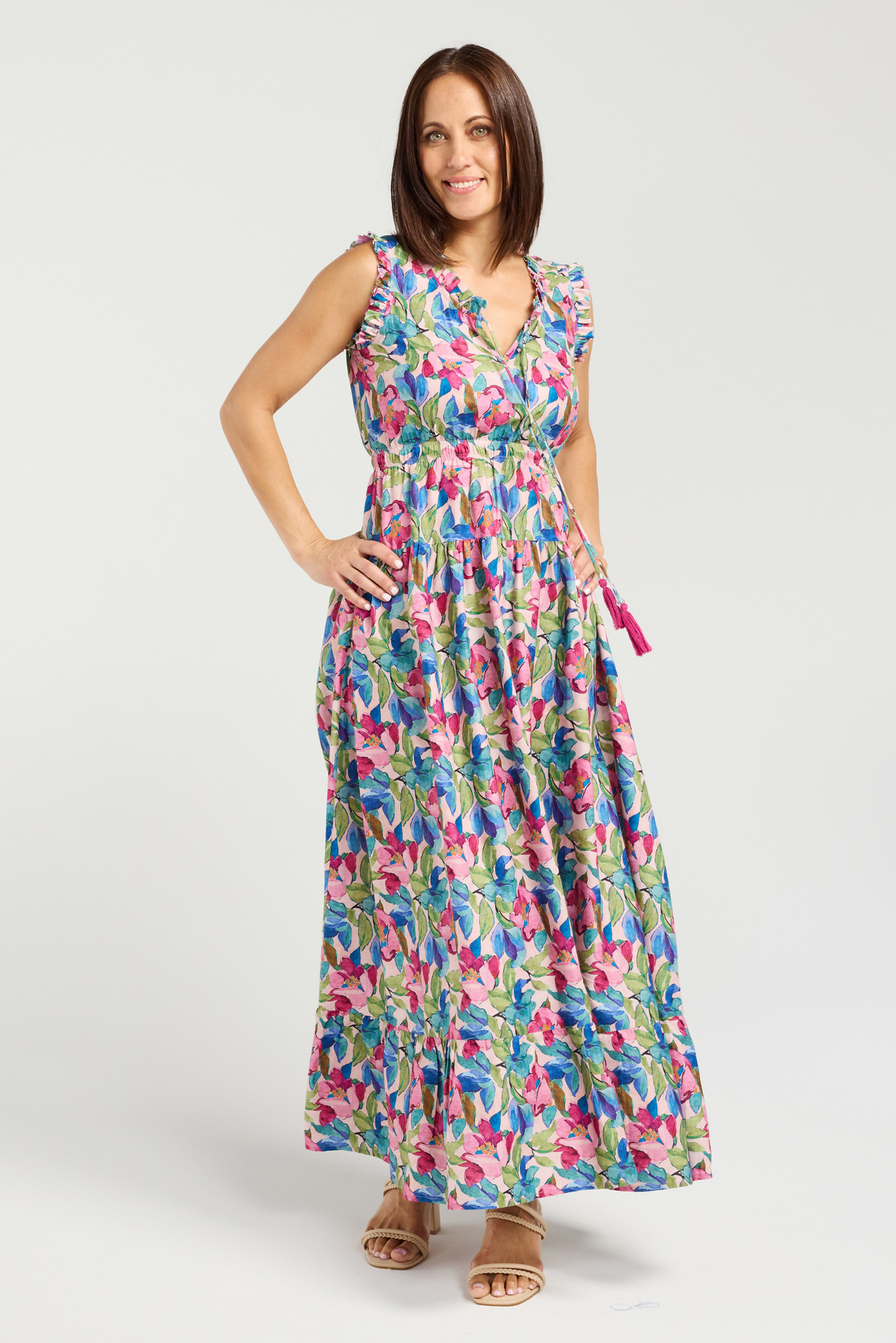 Seduce Rumi Dress Aquarelle